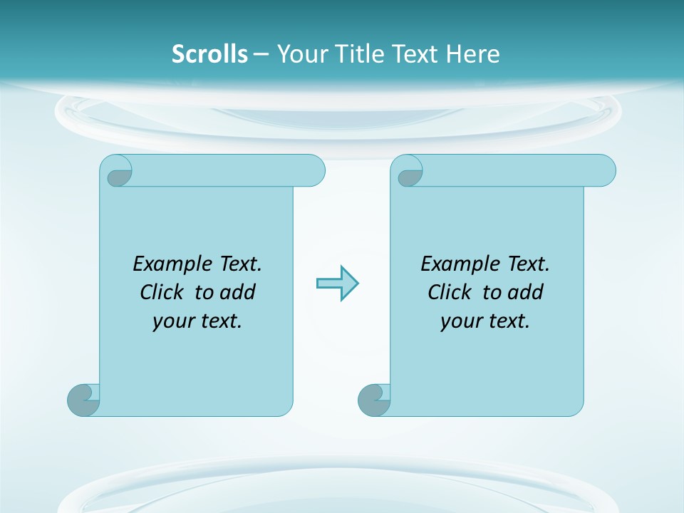 Blank White Wallpaper PowerPoint Template