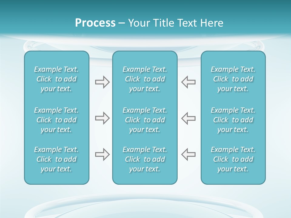 Blank White Wallpaper PowerPoint Template