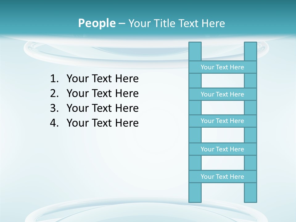 Blank White Wallpaper PowerPoint Template