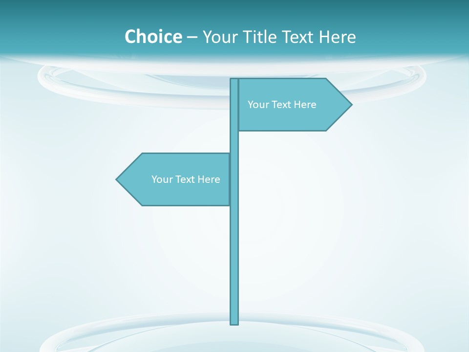 Blank White Wallpaper PowerPoint Template