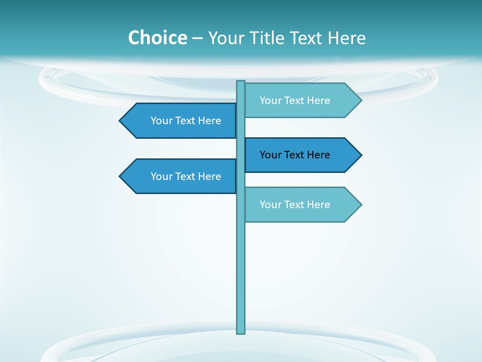 Blank White Wallpaper PowerPoint Template