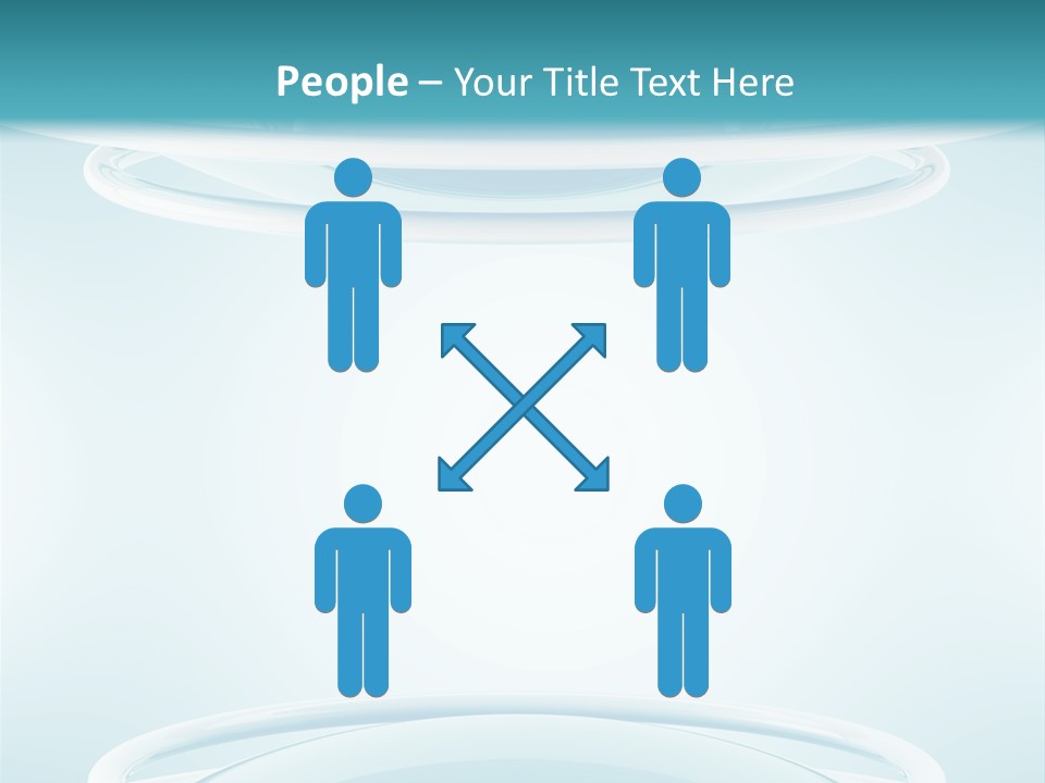 Blank White Wallpaper PowerPoint Template