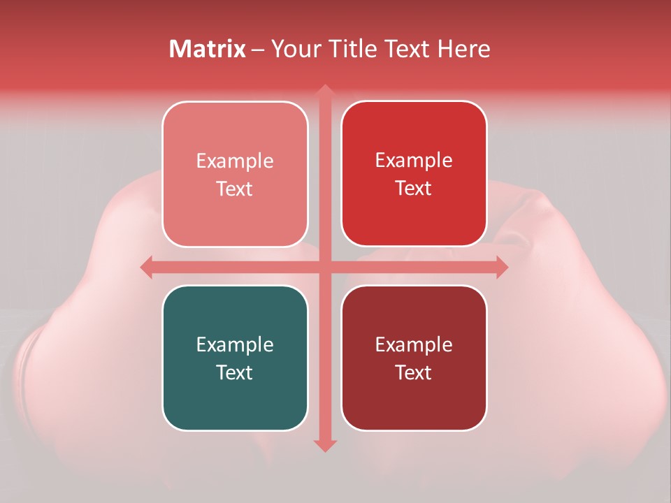 Suit Aggression Male PowerPoint Template
