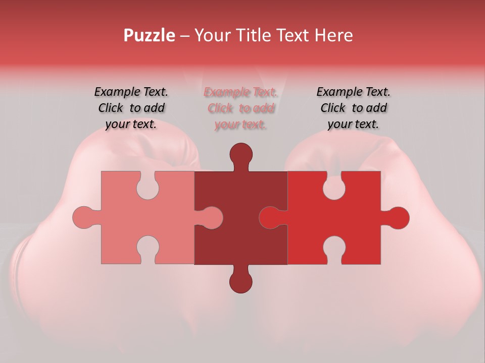 Suit Aggression Male PowerPoint Template