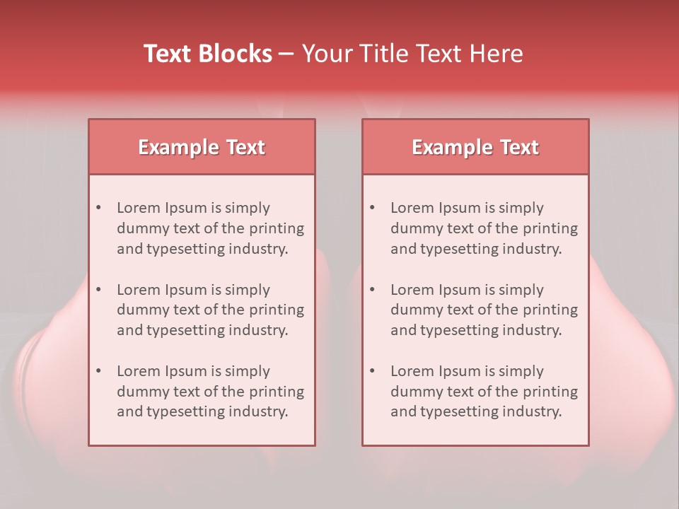Suit Aggression Male PowerPoint Template