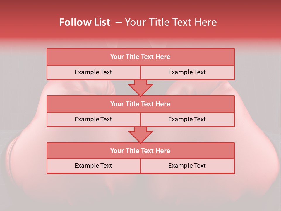 Suit Aggression Male PowerPoint Template