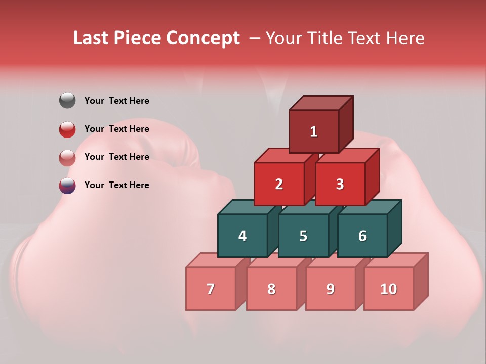 Suit Aggression Male PowerPoint Template