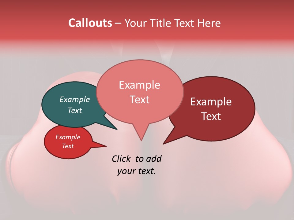 Suit Aggression Male PowerPoint Template
