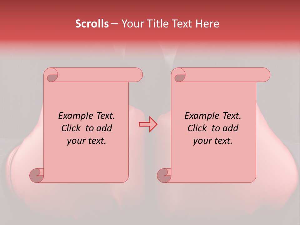Suit Aggression Male PowerPoint Template