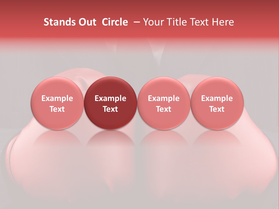 Suit Aggression Male PowerPoint Template