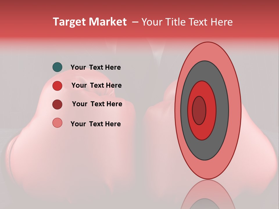 Suit Aggression Male PowerPoint Template