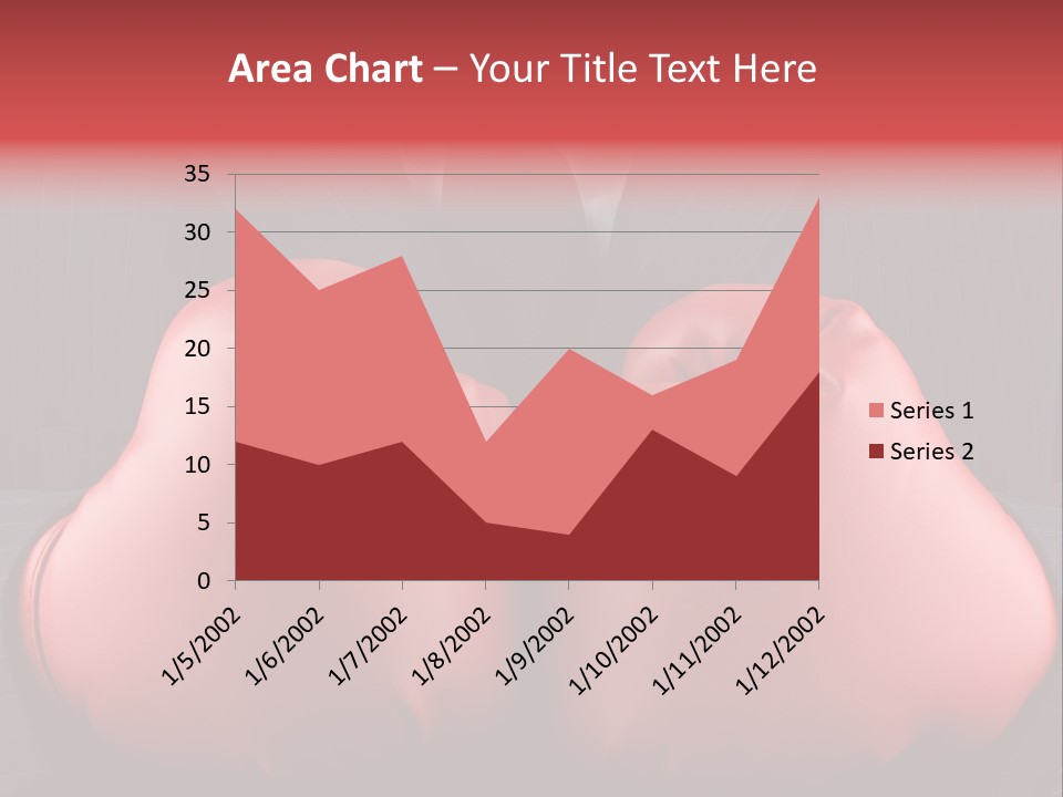 Suit Aggression Male PowerPoint Template