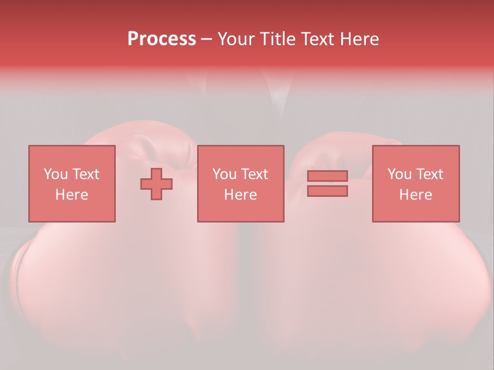 Suit Aggression Male PowerPoint Template