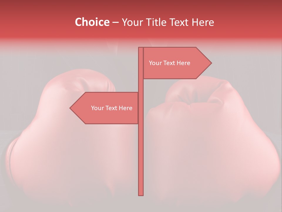 Suit Aggression Male PowerPoint Template