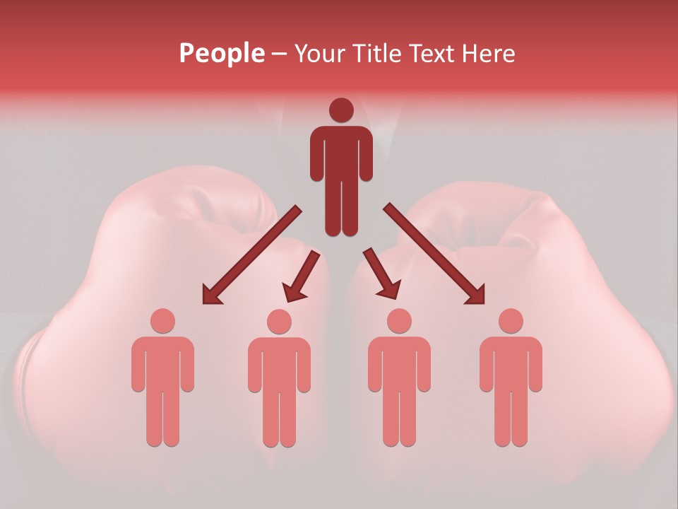 Suit Aggression Male PowerPoint Template