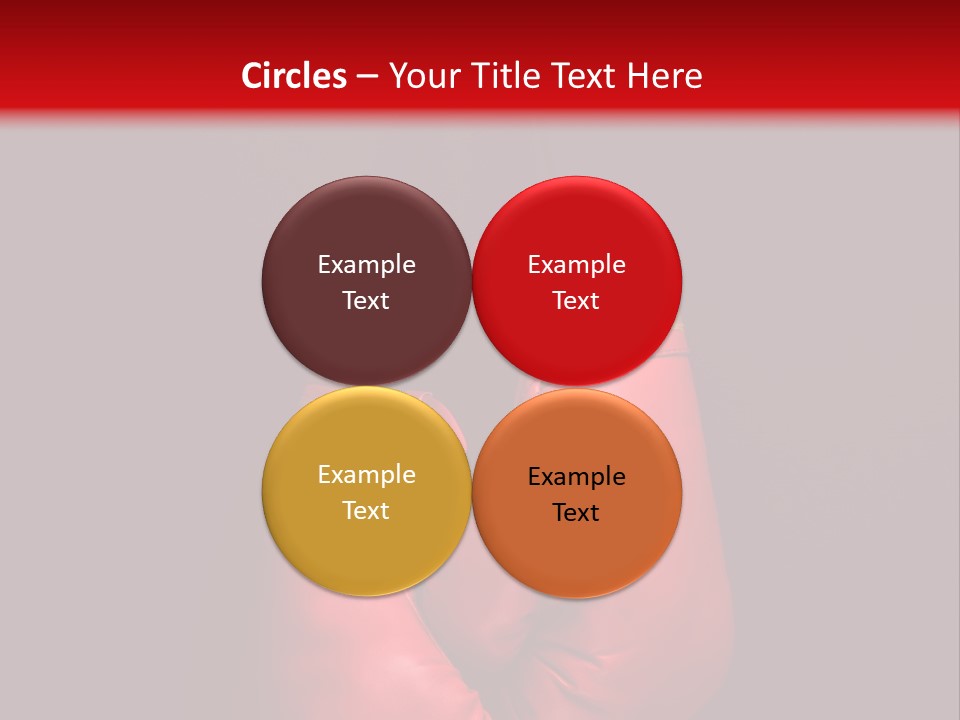 Padding Sport Black Background PowerPoint Template