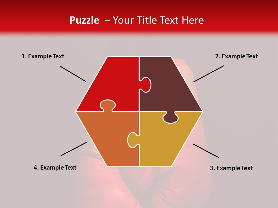 Padding Sport Black Background PowerPoint Template