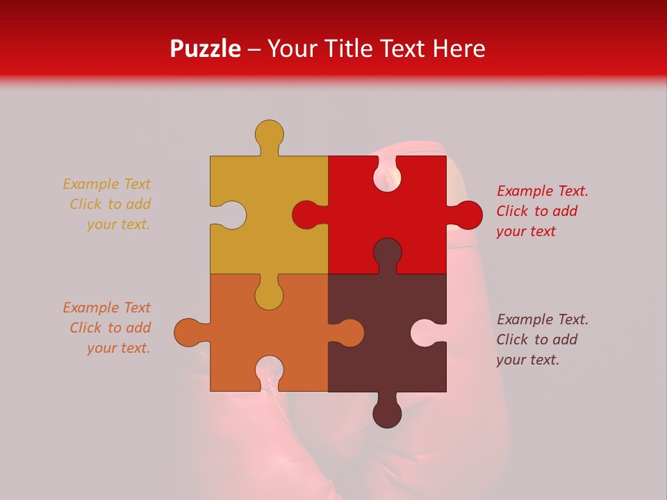 Padding Sport Black Background PowerPoint Template