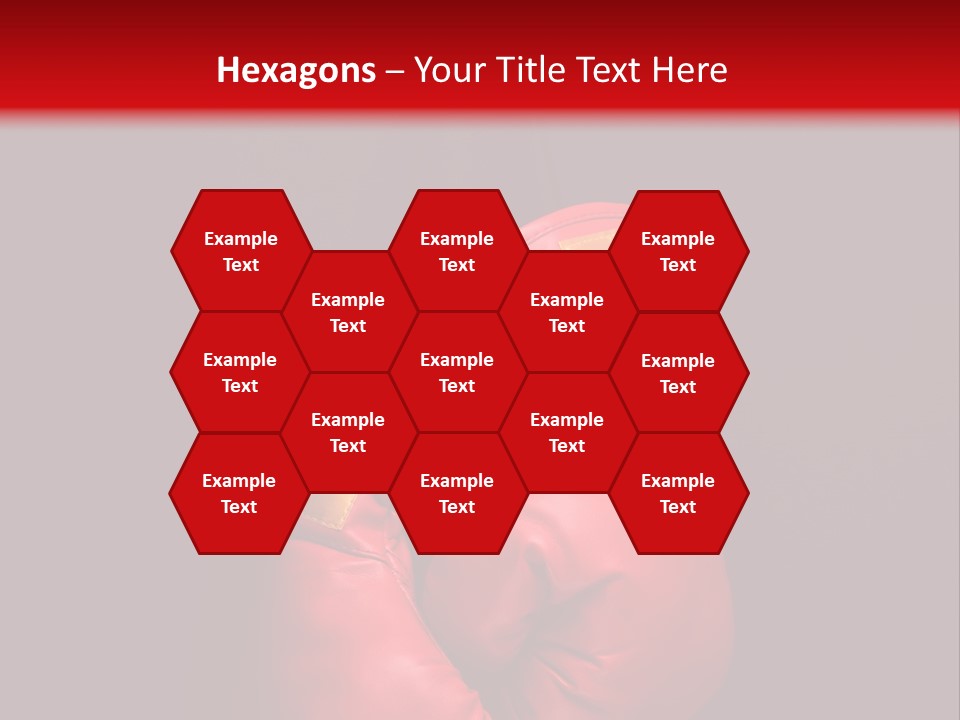 Padding Sport Black Background PowerPoint Template