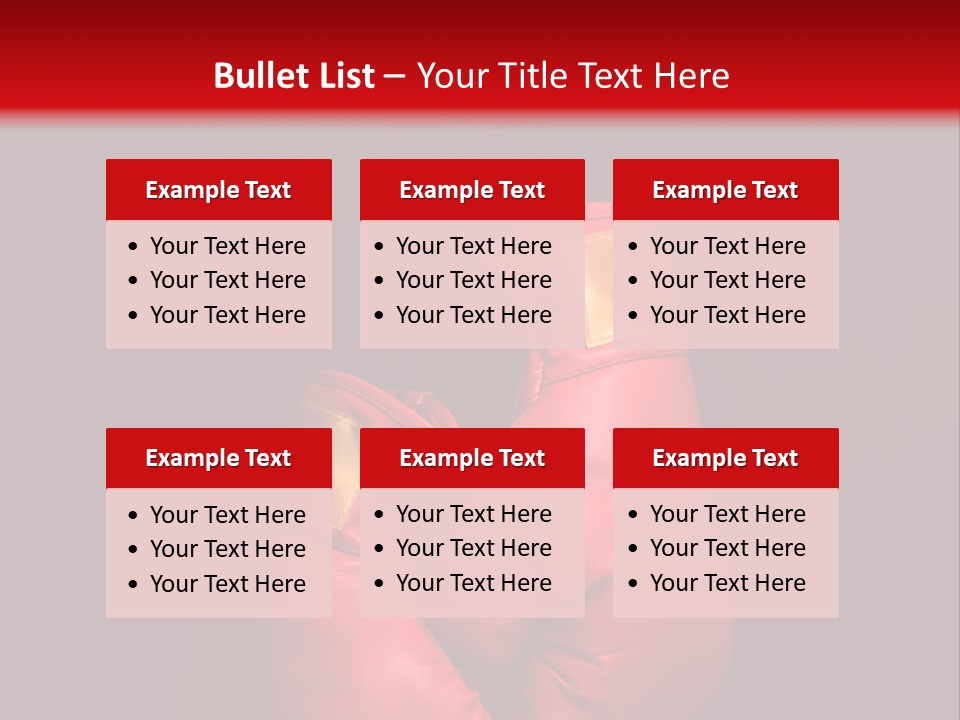 Padding Sport Black Background PowerPoint Template