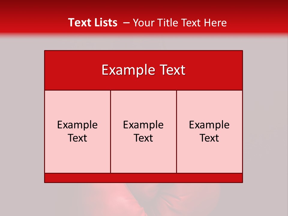 Padding Sport Black Background PowerPoint Template