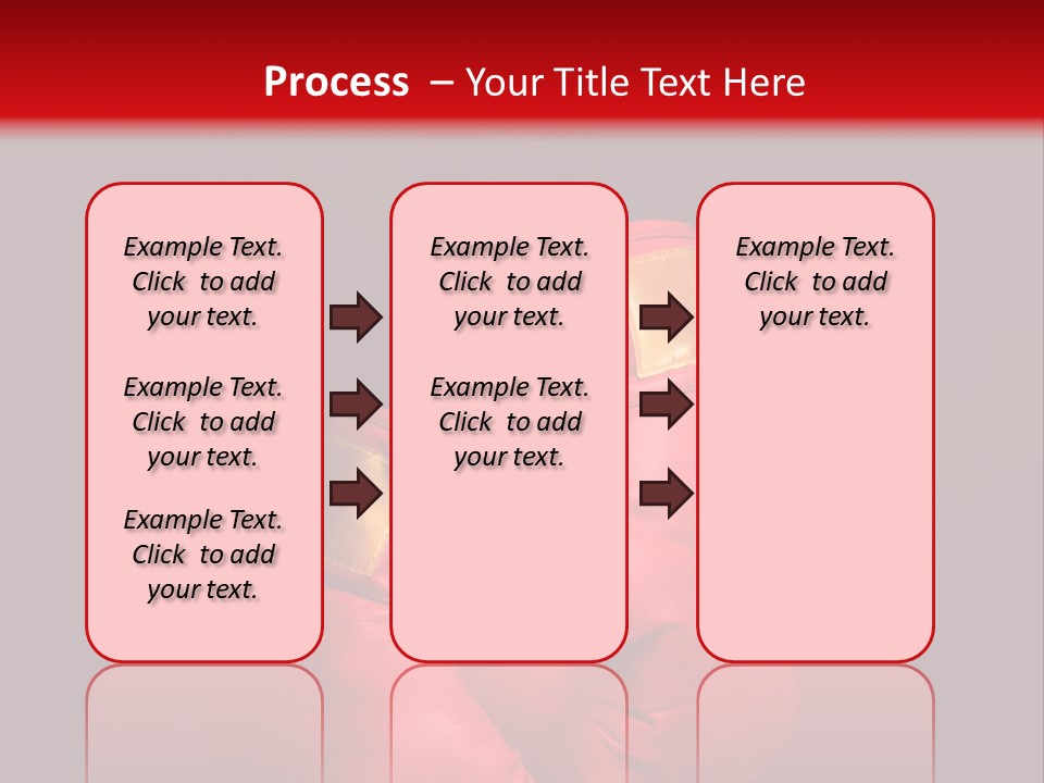 Padding Sport Black Background PowerPoint Template
