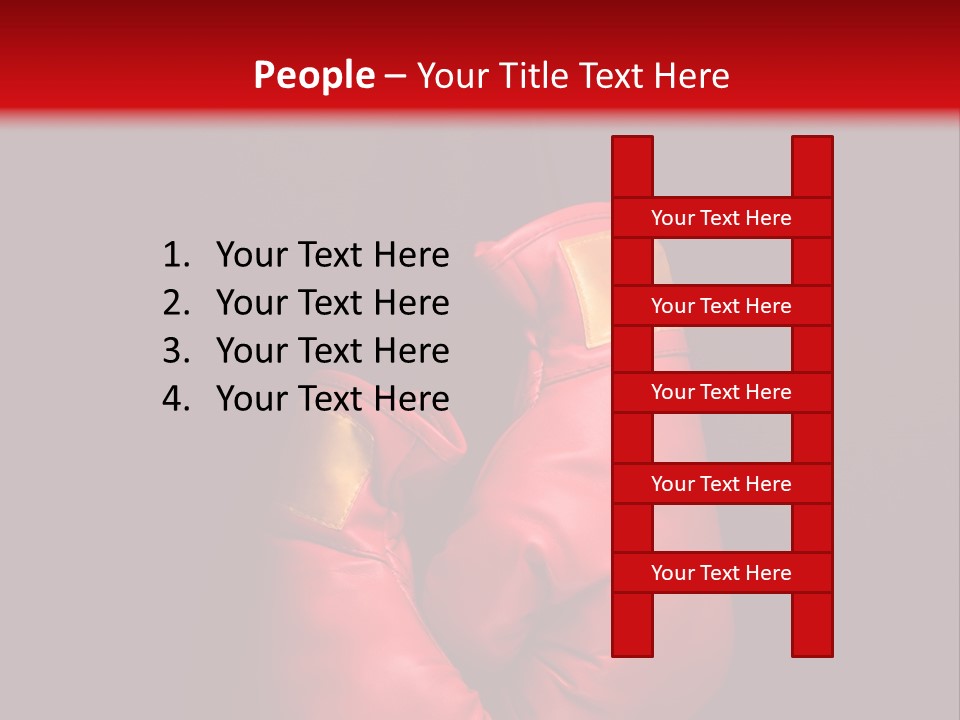 Padding Sport Black Background PowerPoint Template