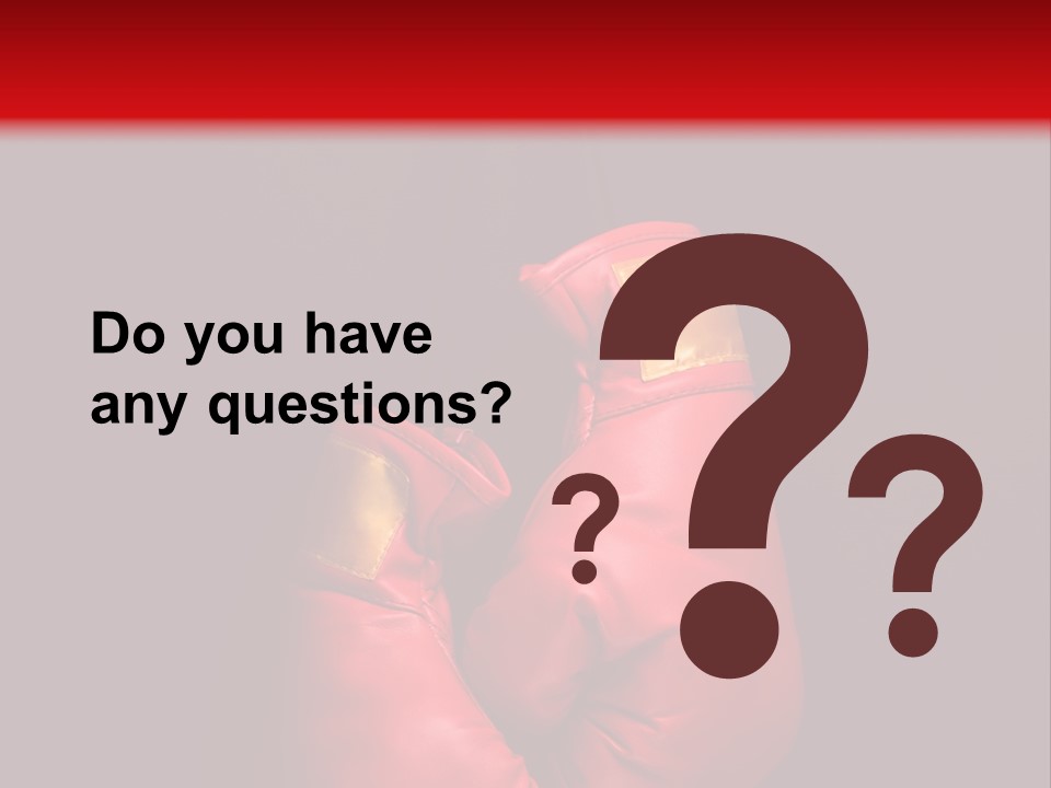 Padding Sport Black Background PowerPoint Template