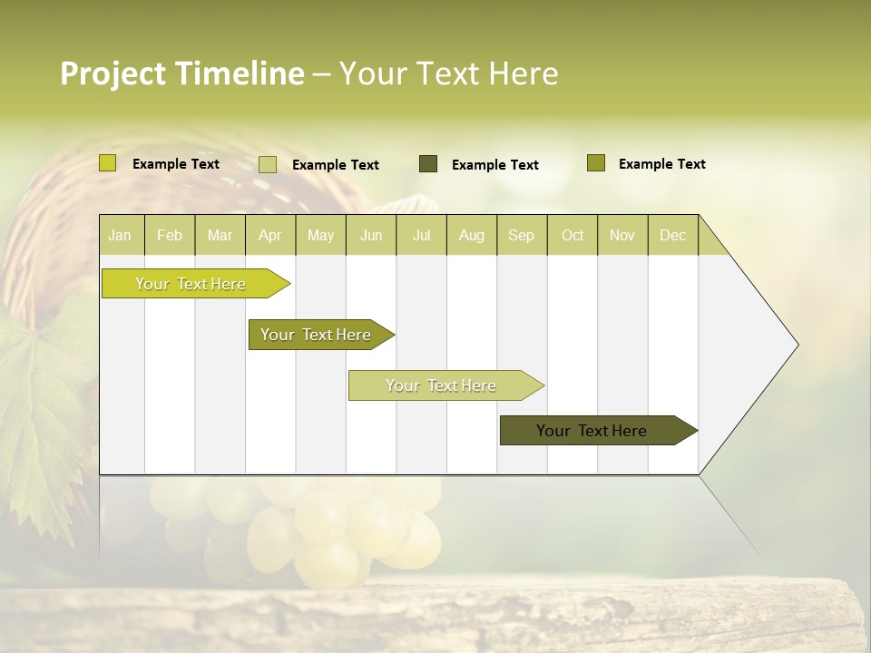 Wholesome Basket Closeup PowerPoint Template