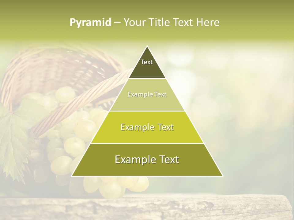 Wholesome Basket Closeup PowerPoint Template