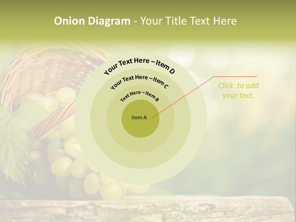 Wholesome Basket Closeup PowerPoint Template