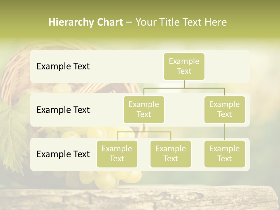 Wholesome Basket Closeup PowerPoint Template