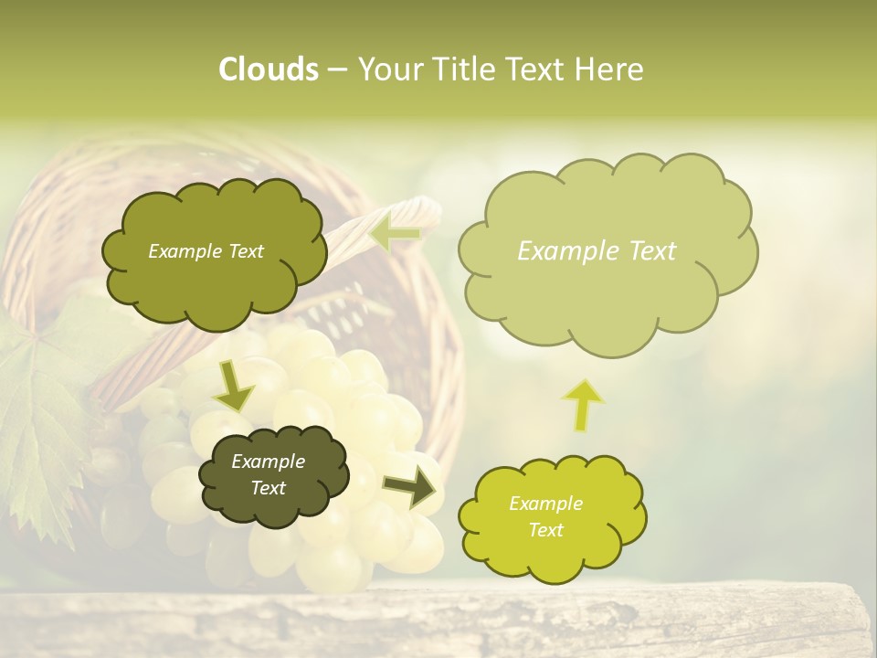 Wholesome Basket Closeup PowerPoint Template