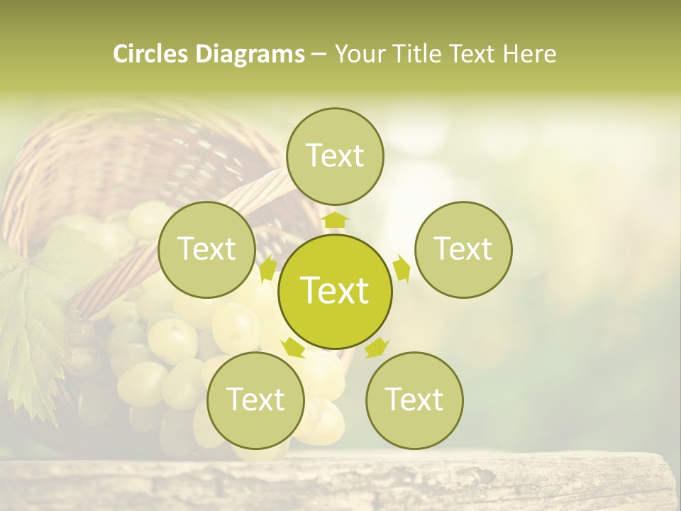 Wholesome Basket Closeup PowerPoint Template