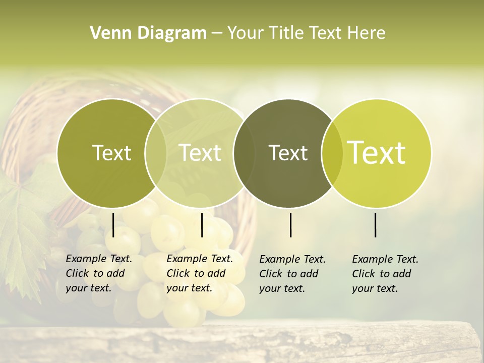 Wholesome Basket Closeup PowerPoint Template