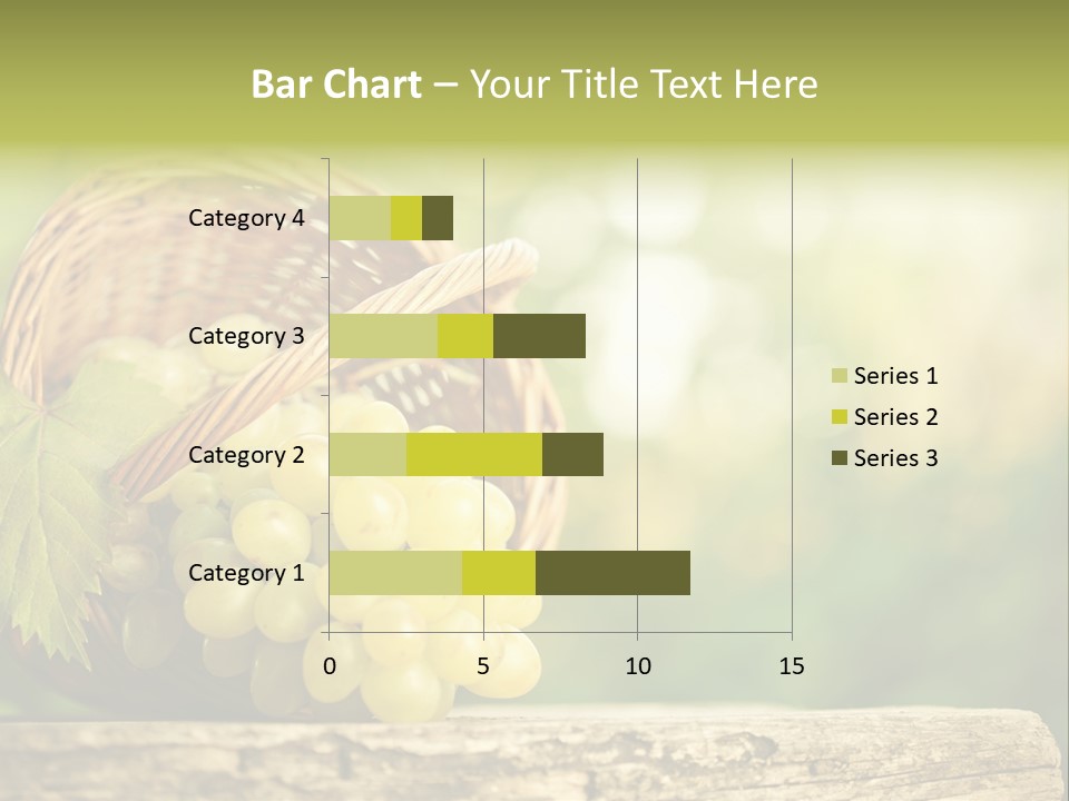 Wholesome Basket Closeup PowerPoint Template
