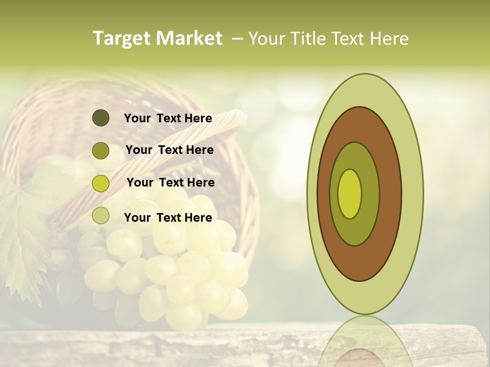 Wholesome Basket Closeup PowerPoint Template