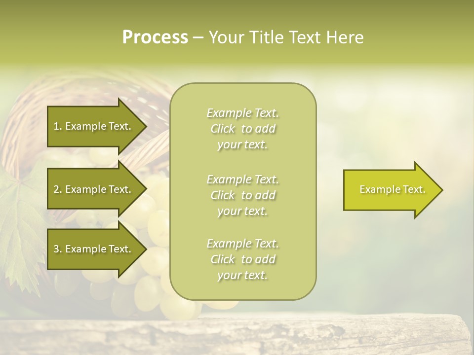 Wholesome Basket Closeup PowerPoint Template