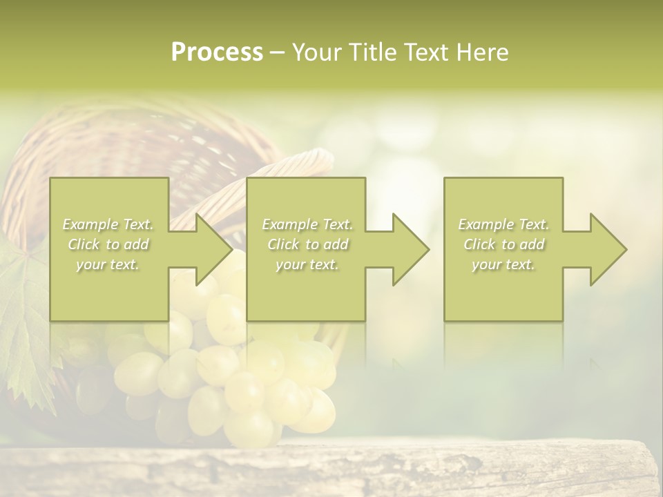 Wholesome Basket Closeup PowerPoint Template