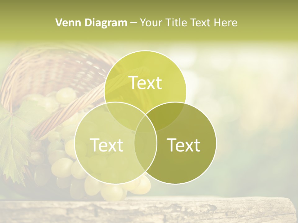 Wholesome Basket Closeup PowerPoint Template