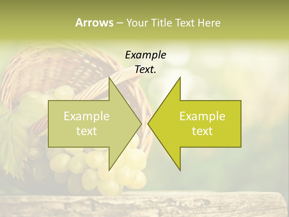 Wholesome Basket Closeup PowerPoint Template