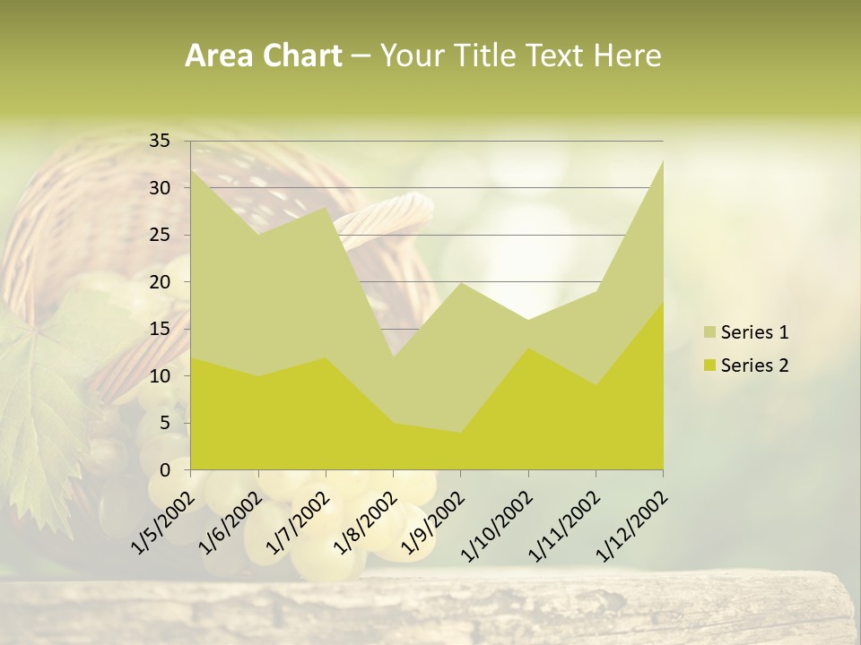 Wholesome Basket Closeup PowerPoint Template