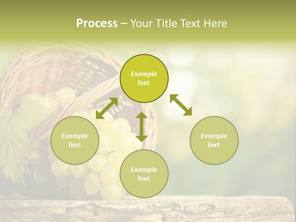 Wholesome Basket Closeup PowerPoint Template