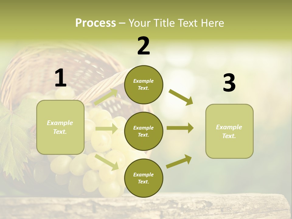 Wholesome Basket Closeup PowerPoint Template