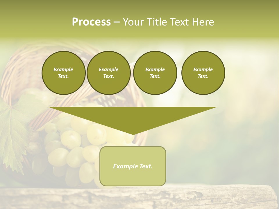 Wholesome Basket Closeup PowerPoint Template