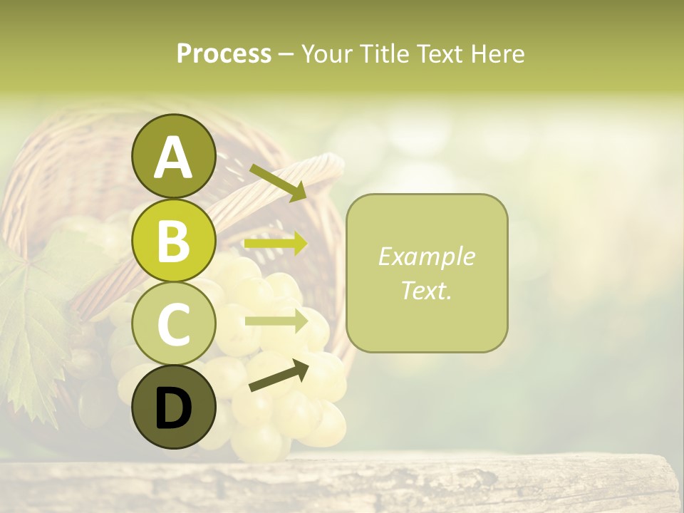 Wholesome Basket Closeup PowerPoint Template