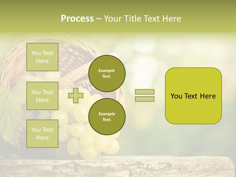 Wholesome Basket Closeup PowerPoint Template