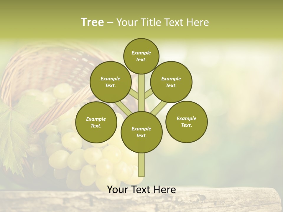 Wholesome Basket Closeup PowerPoint Template