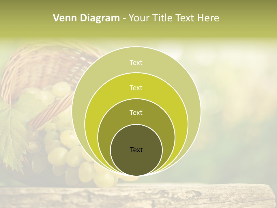 Wholesome Basket Closeup PowerPoint Template