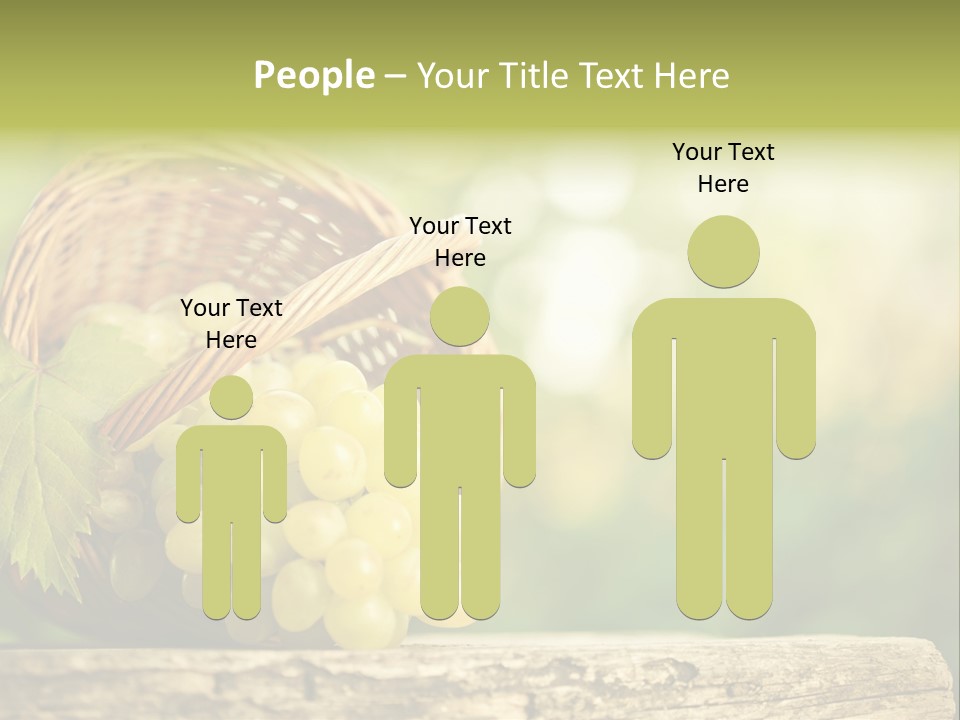 Wholesome Basket Closeup PowerPoint Template